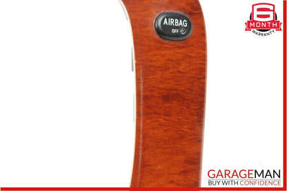 00-06 Mercedes W220 S430 Center Console Shift Shifter Trim Cover Bezel Wood