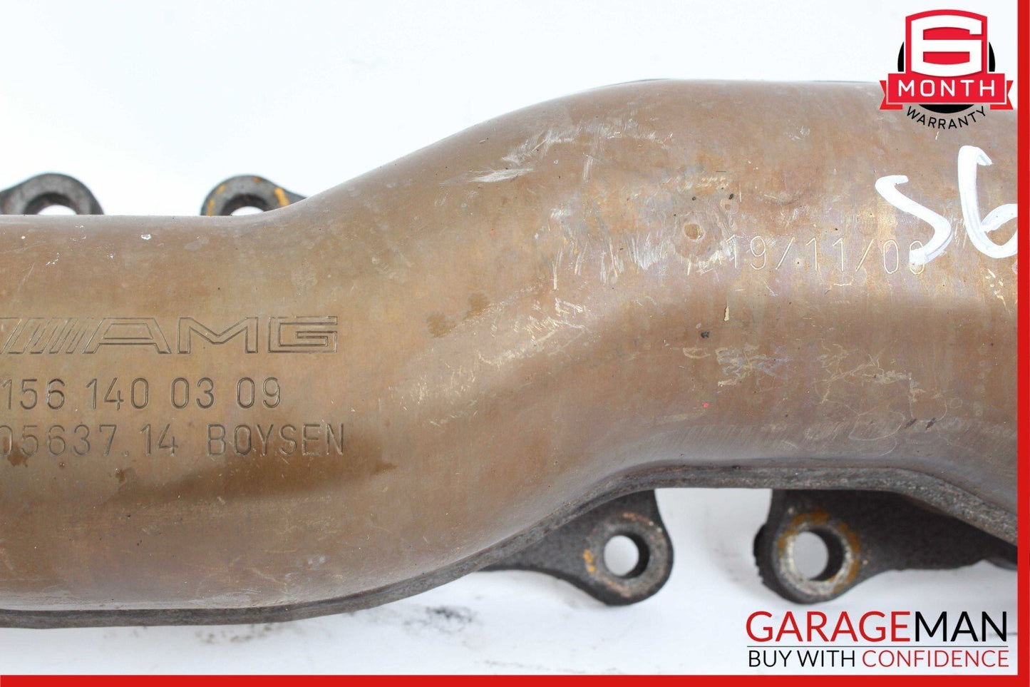 07-11 Mercedes W164 ML63 R63 S63 AMG Exhaust Manifold Left Driver Side OEM