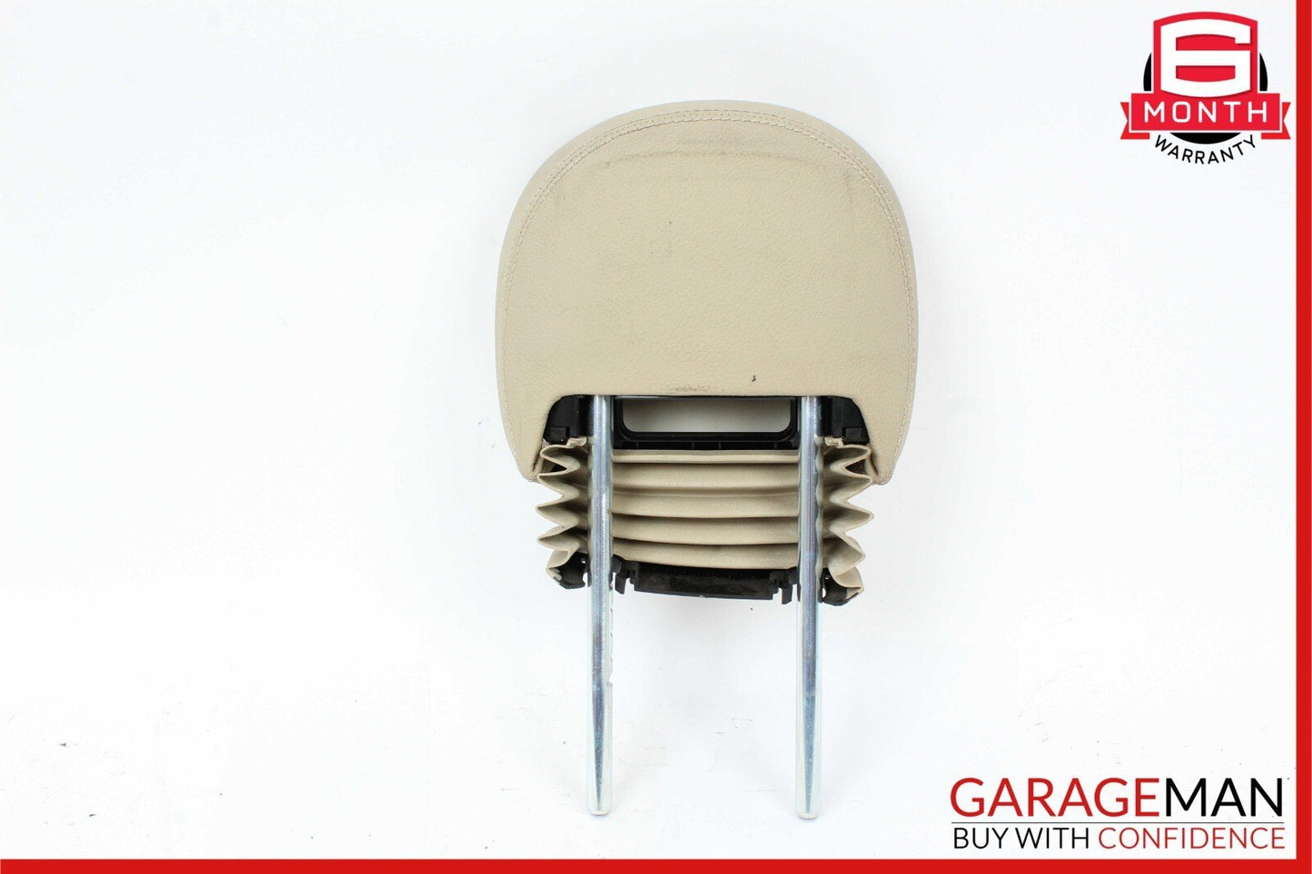 05-11 Mercedes R171 SLK280 Front Left / Right Side Seat Headrest Head Rest Beige