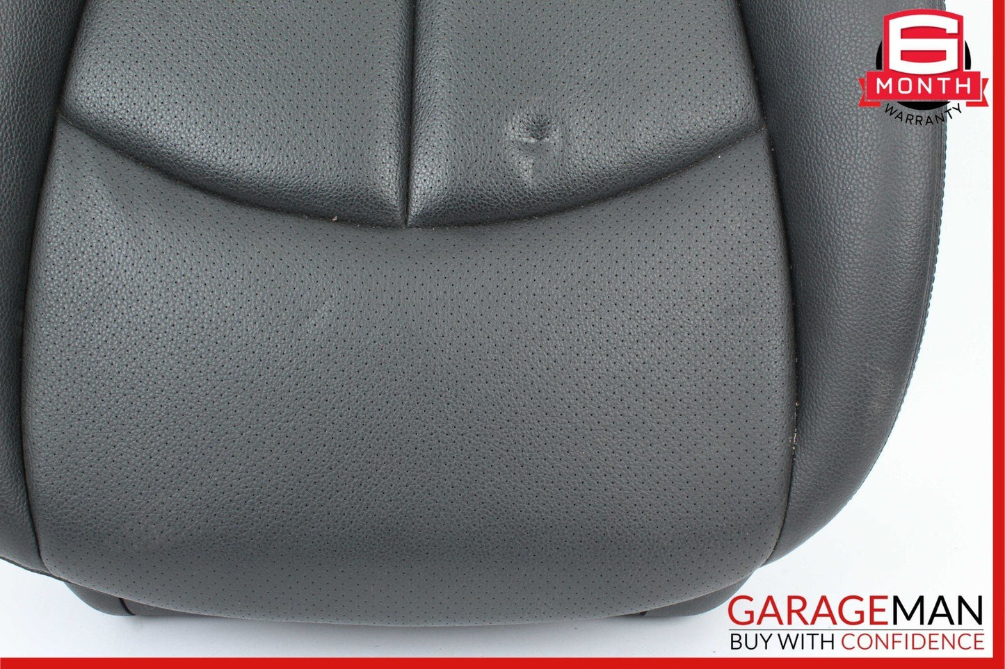 07-09 Mercedes W211 E350 E320 Front Right Lower Bottom Seat Cushion Black OEM