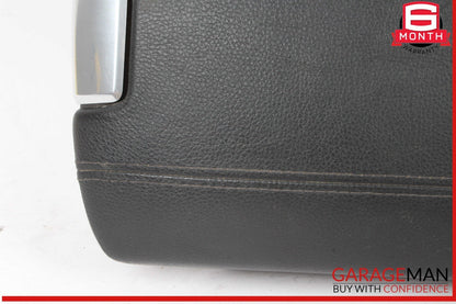 11-14 Porsche Cayenne S 958 Center Console Arm Rest Armrest Cover Black OEM