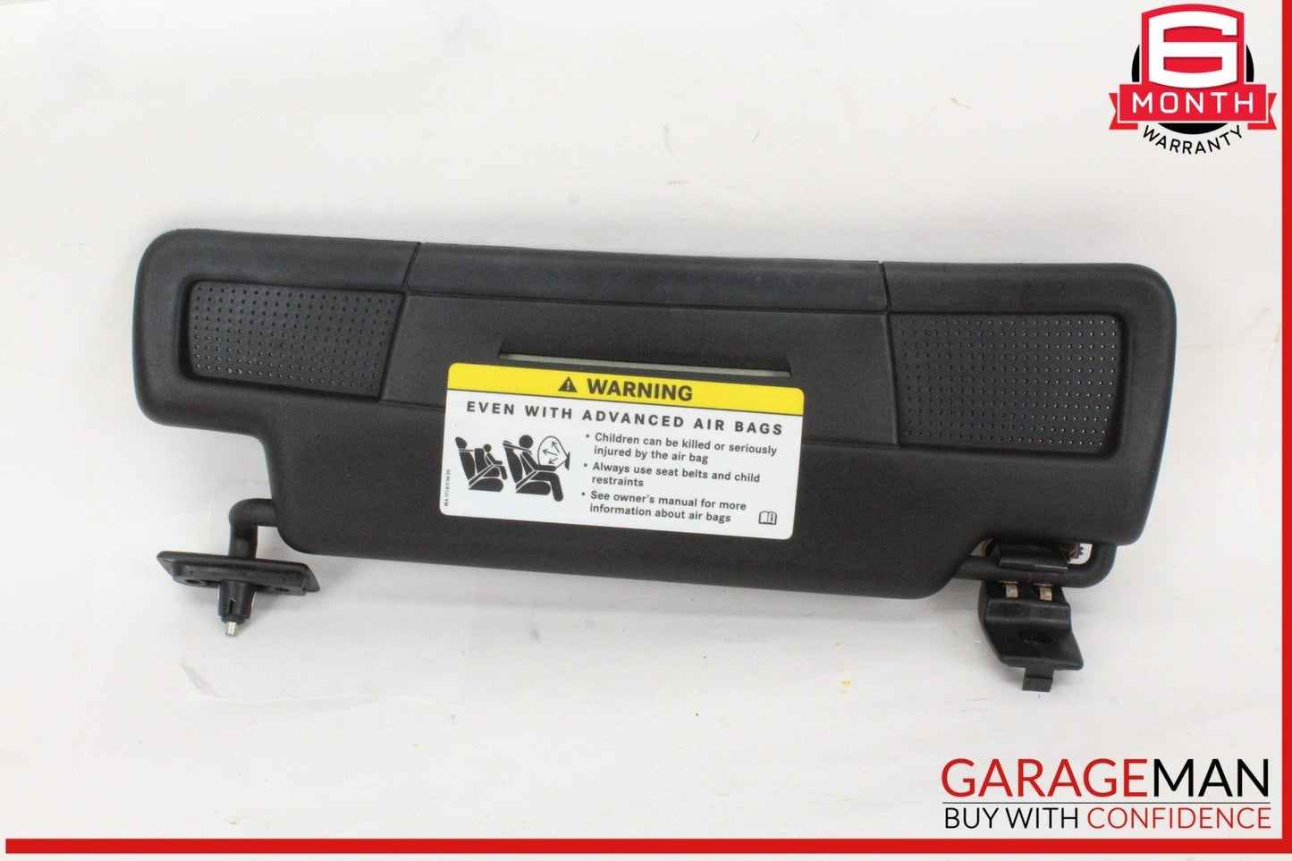 05-11 Mercedes R171 SLK280 Front Left Driver Sun Visor Sunvisor Shade Black OEM