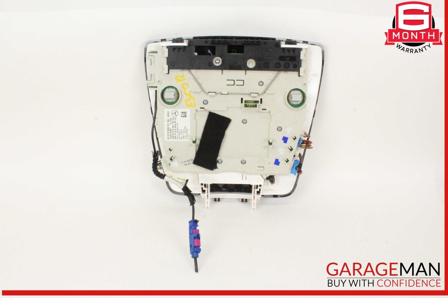 12-18 Mercedes W212 E350 CLS500 CLS400 Overhead Dome Light 2129002106 OEM