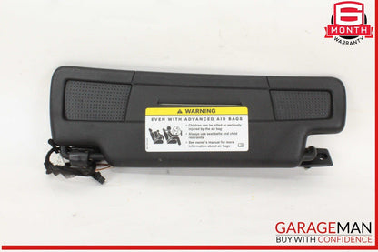05-11 Mercedes R171 SLK280 Front Right Side Sun Visor Sunvisor Shade Black OEM