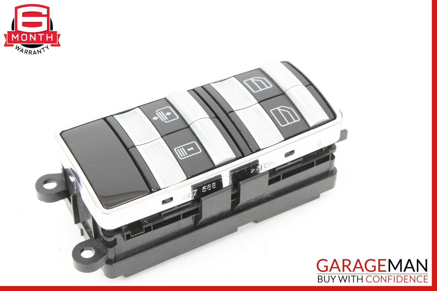 07-13 Mercedes W221 S550 S600 S63 AMG Rear Right Or Left Window Control Switch