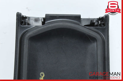 06-11 Mercedes W219 CLS500 Center Console Arm Rest Armrest Door Lid Black OEM