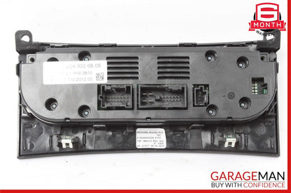 12-14 Mercedes W204 C250 AC A/C Climate Temperature Heater Switch Control Panel