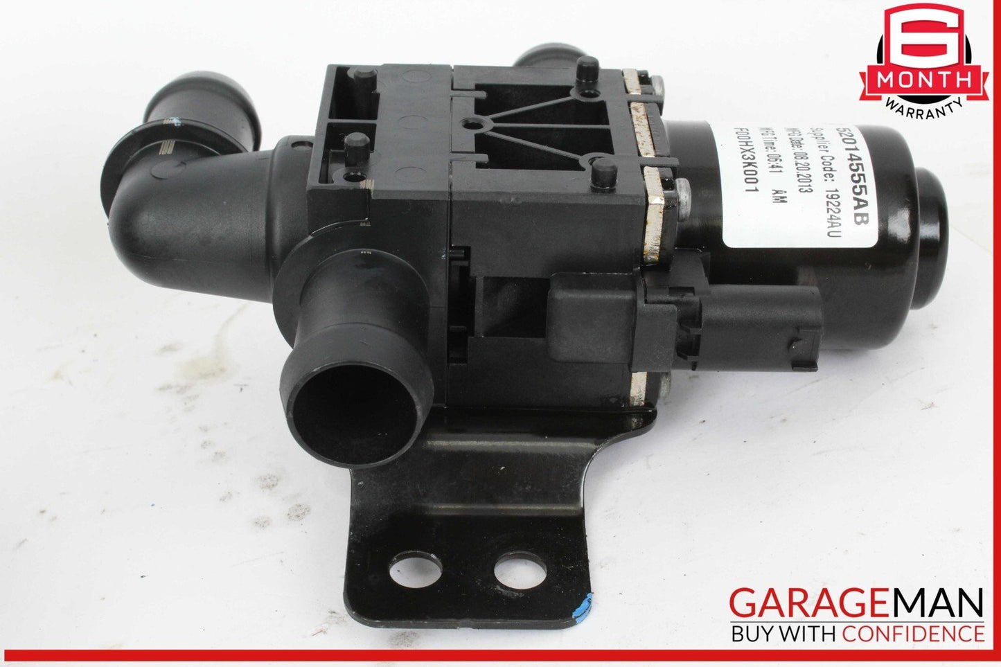 12-15 Fiat 500 Electric 3-Way Coolant Water Pump Valve 52014555AB OEM