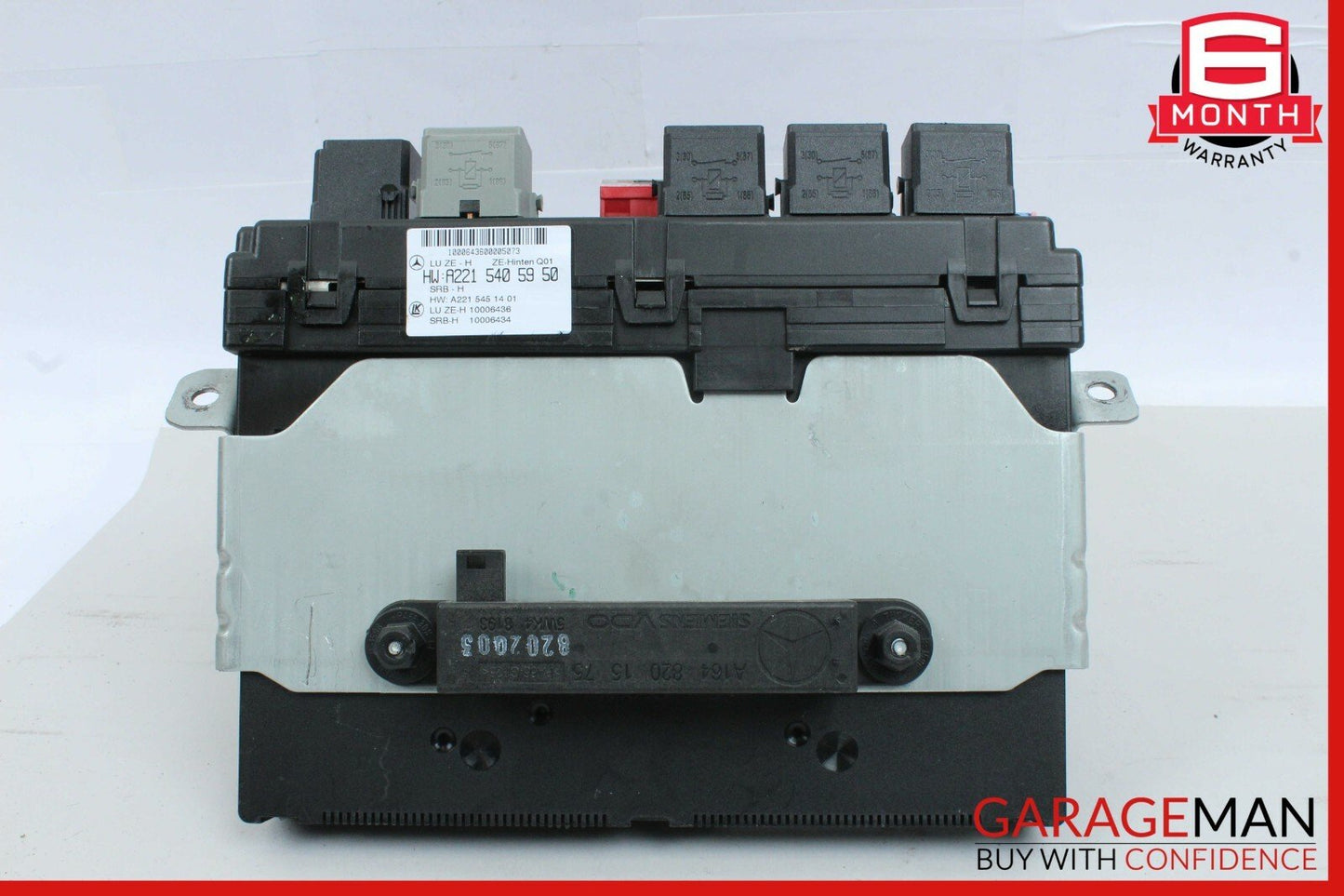 07-09 Mercedes W221 S550 CL550 S63 Rear Trunk Fuse Box 2215405950 OEM