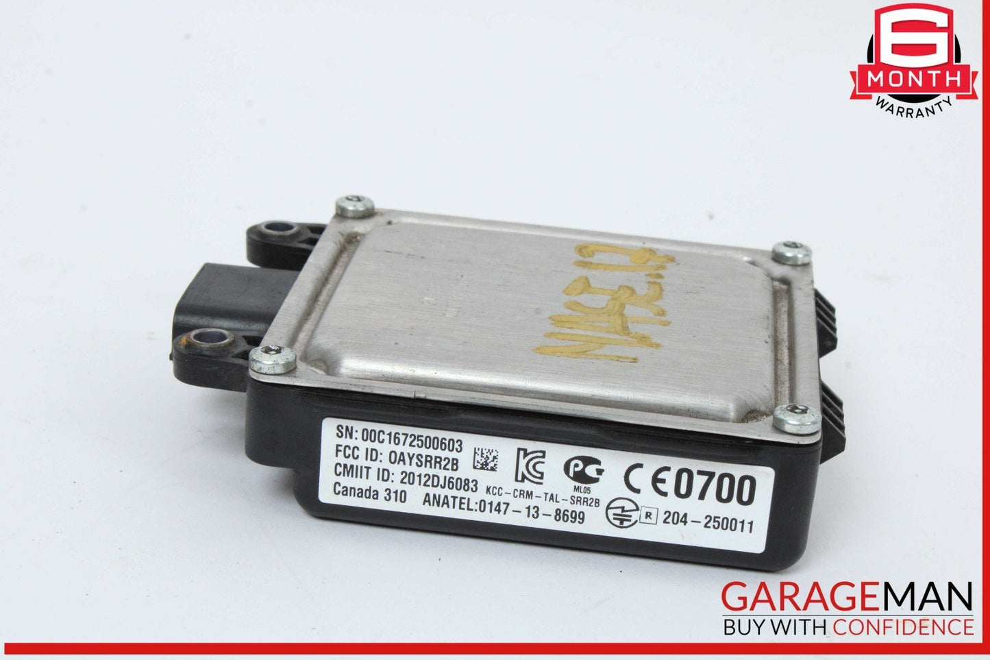 14-18 Maserati Ghibli Left or Right Side Blind Spot Radar Sensor Module OEM