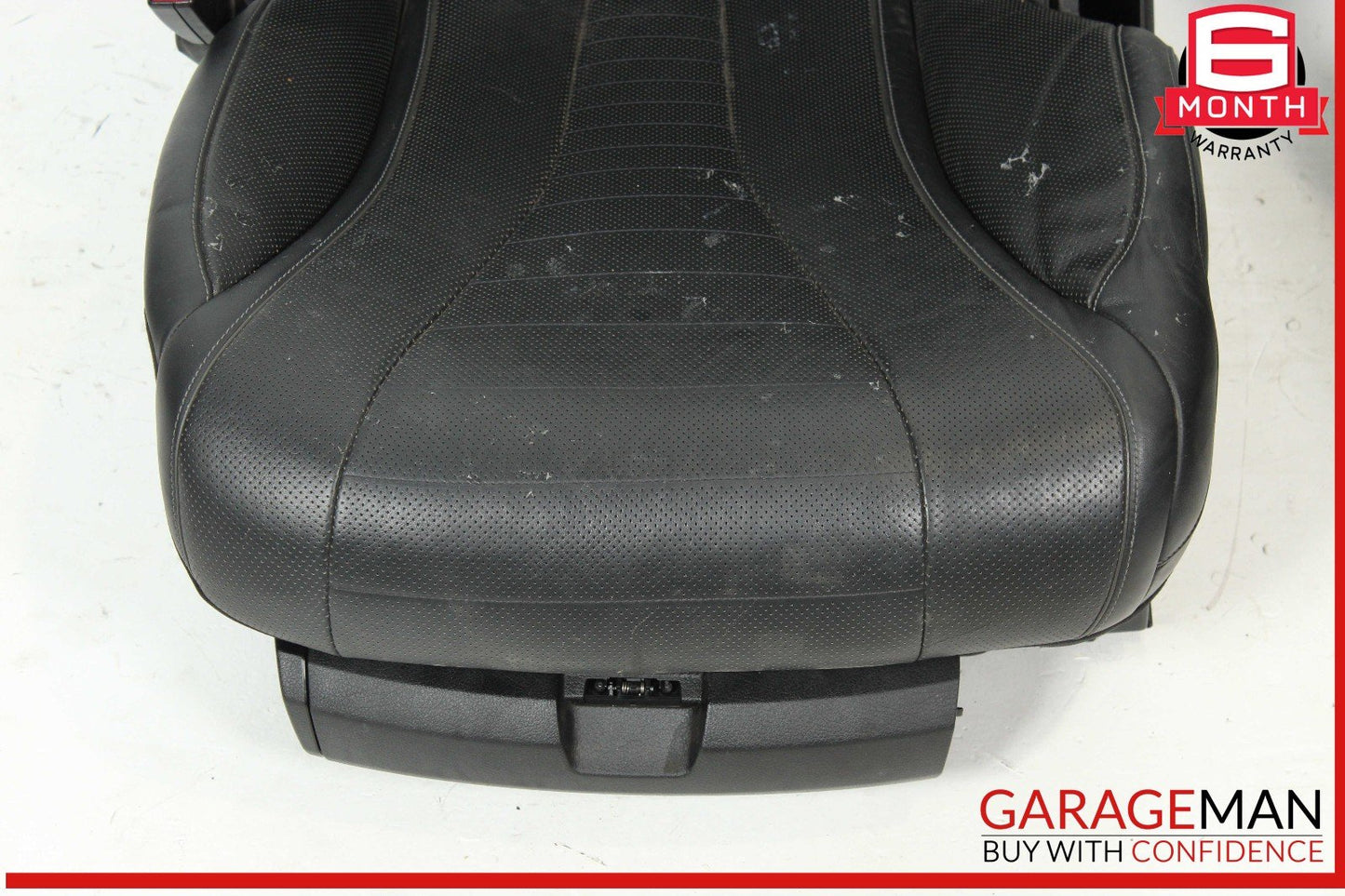 14-17 Mercedes W222 S550 Complete Front Seat Seats Cushion Assembly Black OEM