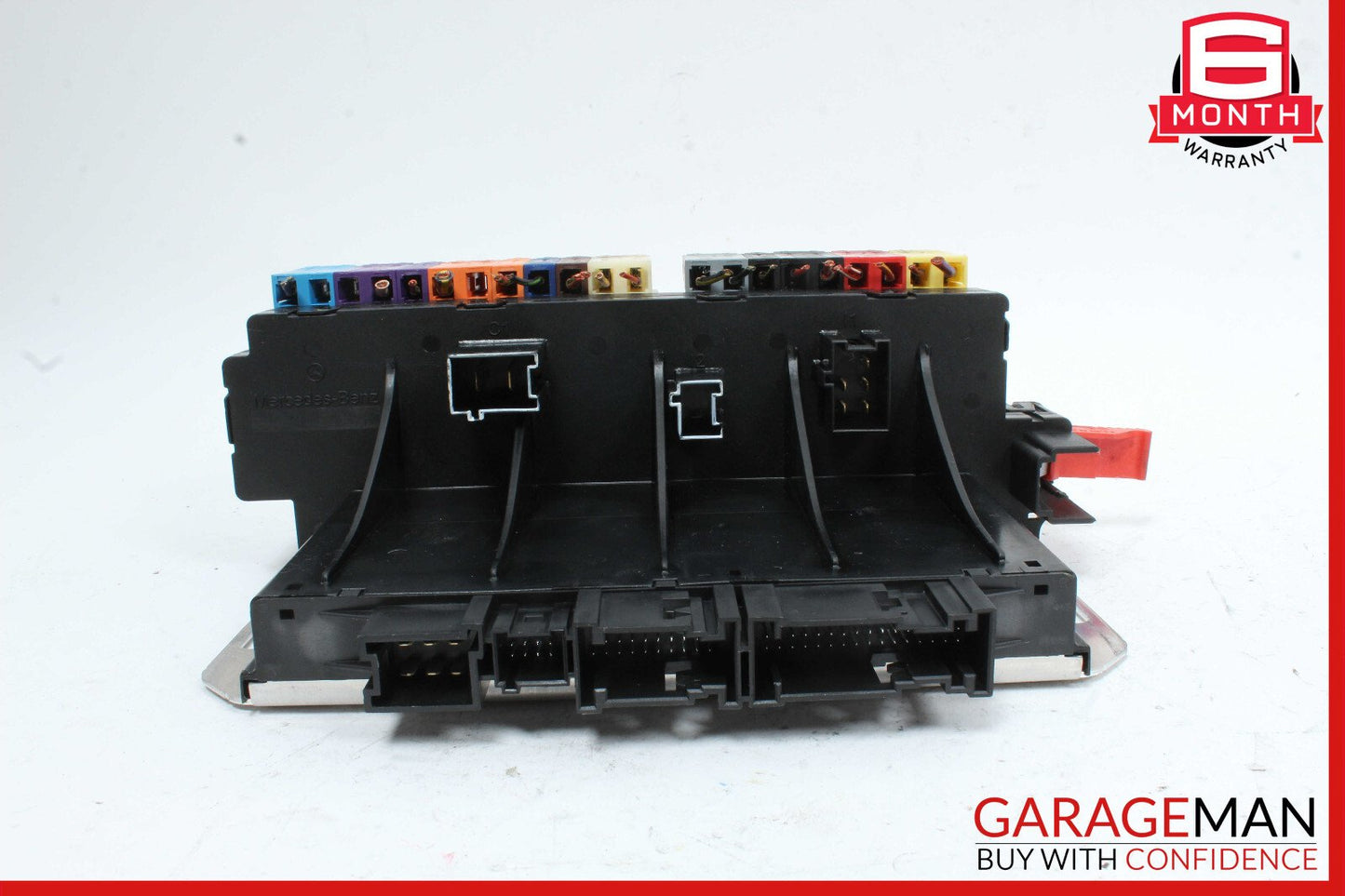 03-12 Mercedes R230 SL500 Front Left SAM Fuse Box Signal Acquisition Assembly