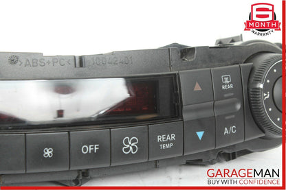 06-11 Mercedes W219 CLS500 CLS550 AC A/C Heater Climate Control Switch Unit