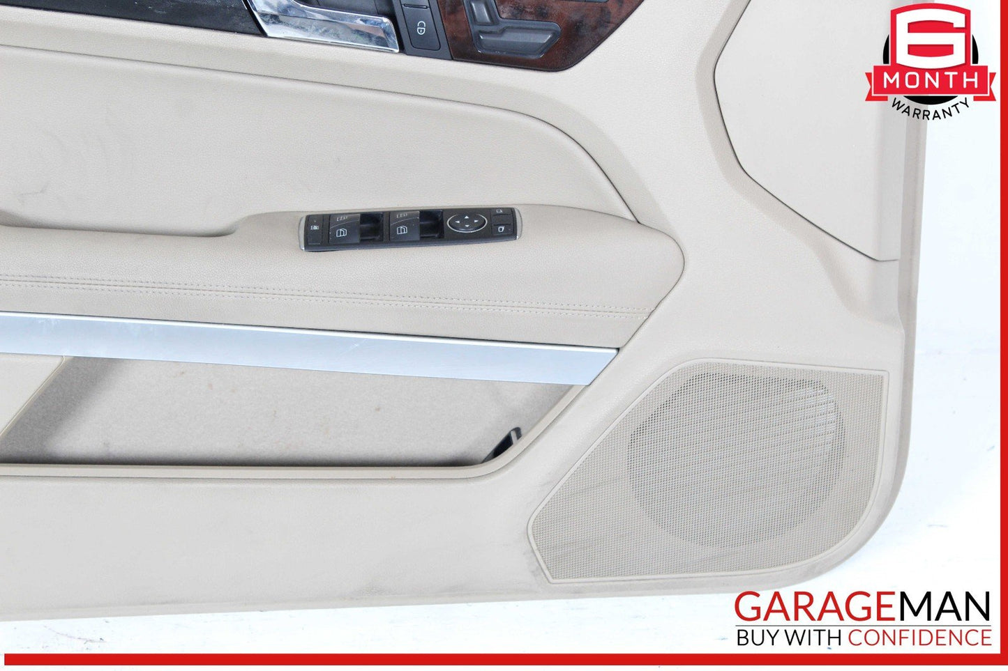 10-17 Mercedes W207 E350 Coupe Front Left Interior Door Panel Trim Assembly OEM