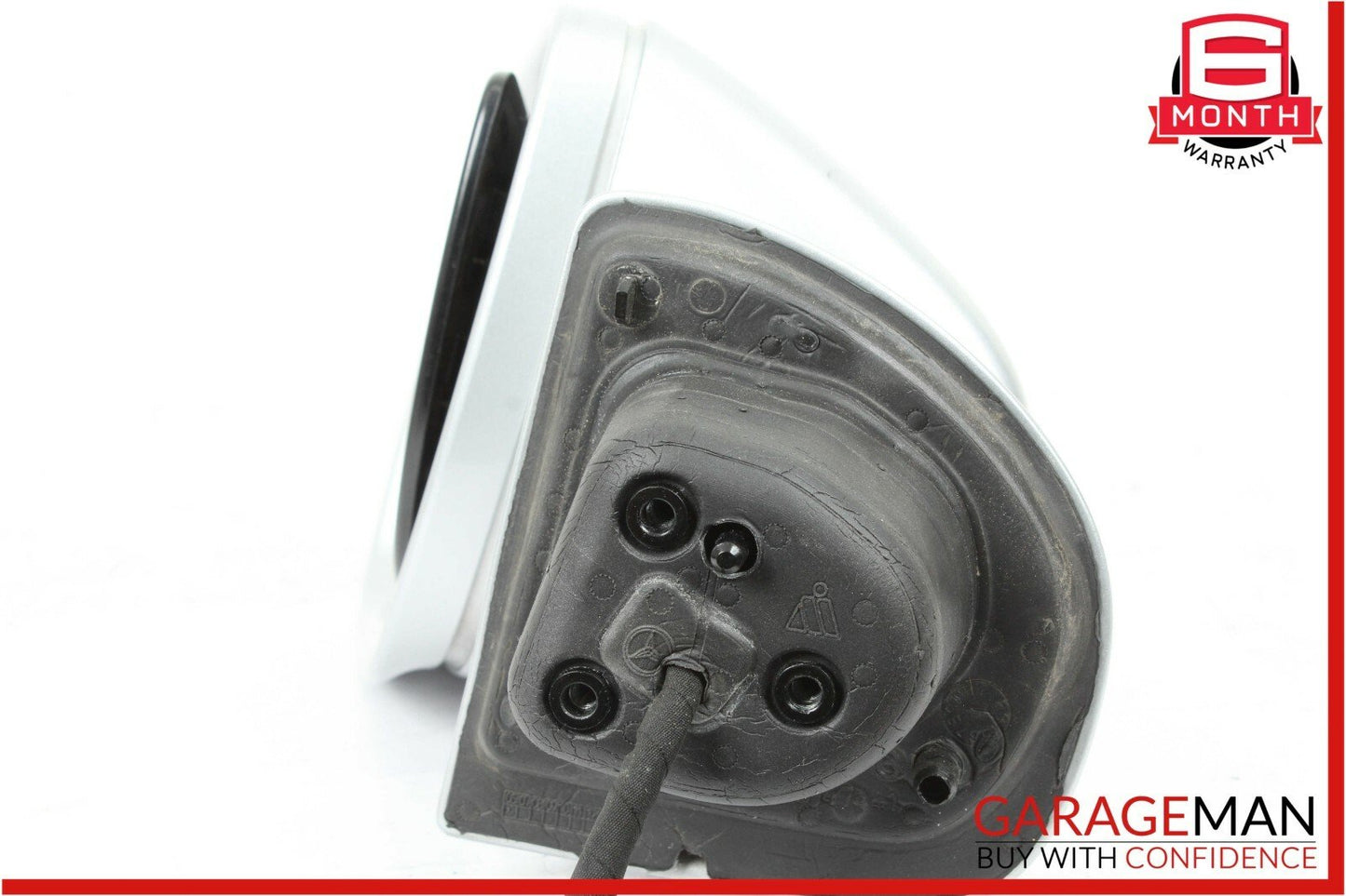 07-09 Mercedes W211 E550 E63 AMG Front Left Side Mirror Door Rear View Silver