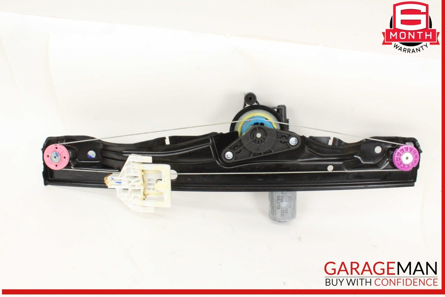 16-22 BMW X1 F48 Rear Left Driver Side Window Regulator w/ Motor 7349511 OEM