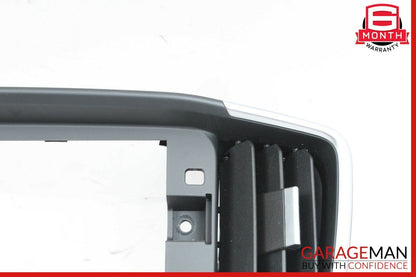 14-17 Maserati Ghibli Center Dash Display Bezel Frame Air Vent Grille Trim Cover