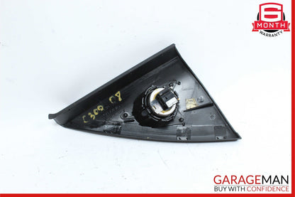 08-14 Mercedes W204 C300 Front Left Side Door Panel Tweeter Speaker Cover OEM