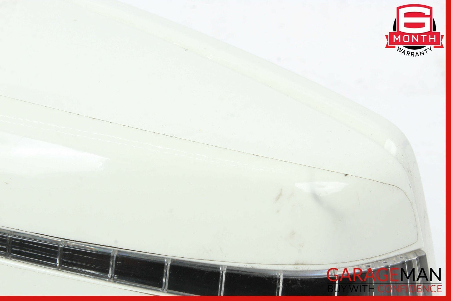10-13 Mercedes W212 E350 E550 Left Driver Side Rear View Door Mirror White OEM