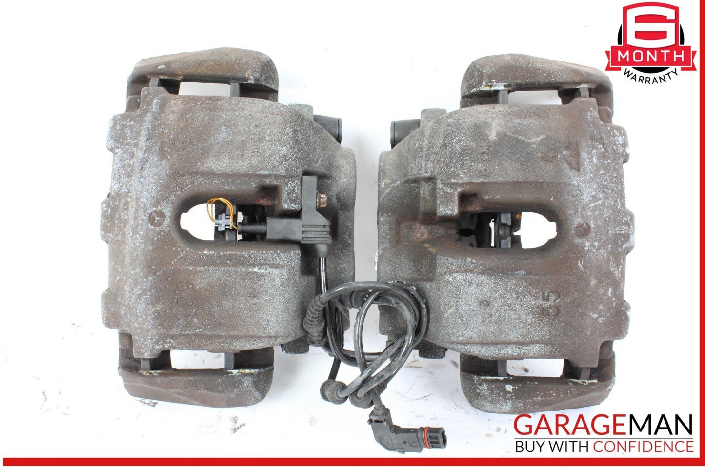 06-13 Mercedes W164 ML550 R350  Front Right & Left Brake Caliper Calipers Set