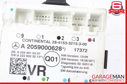 15-19 MERCEDES W205 C300 FRONT RIGHT DOOR CONTROL MODULE OEM A2059000628