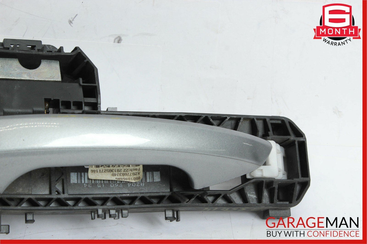 10-13 Mercedes W212 E350 Front Left Side Exterior Door Handle Assembly Silver
