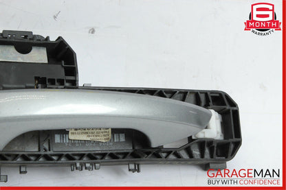 10-13 Mercedes W212 E350 Front Left Side Exterior Door Handle Assembly Silver