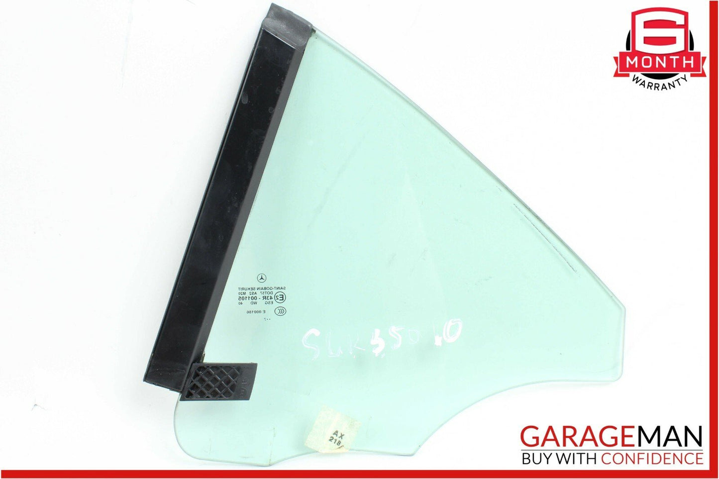 05-11 Mercedes R171 SLK350 Rear Right Passenger Quarter Window Auto Glass OEM