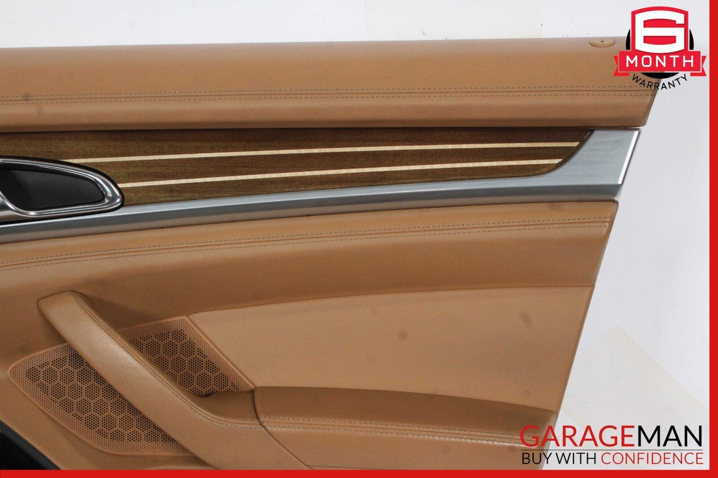 10-16 Porsche Panamera 970 Front Right Side Interior Door Panel Trim Cover Assy