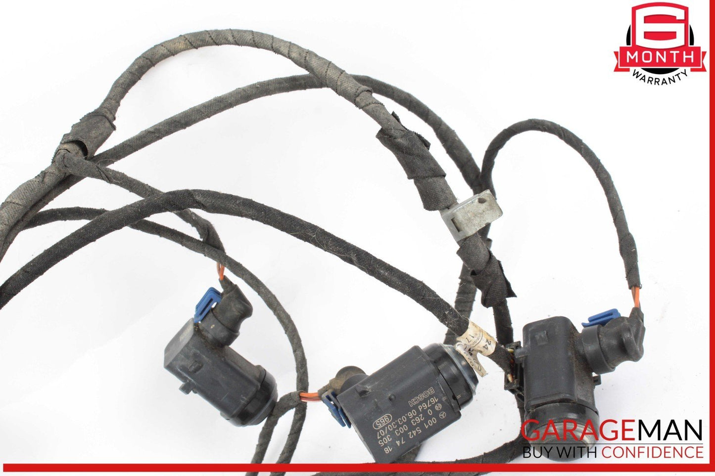 06-12 Mercedes X164 GL450 4MATIC Rear Bumper Parking Sensor Wire Harness Assy