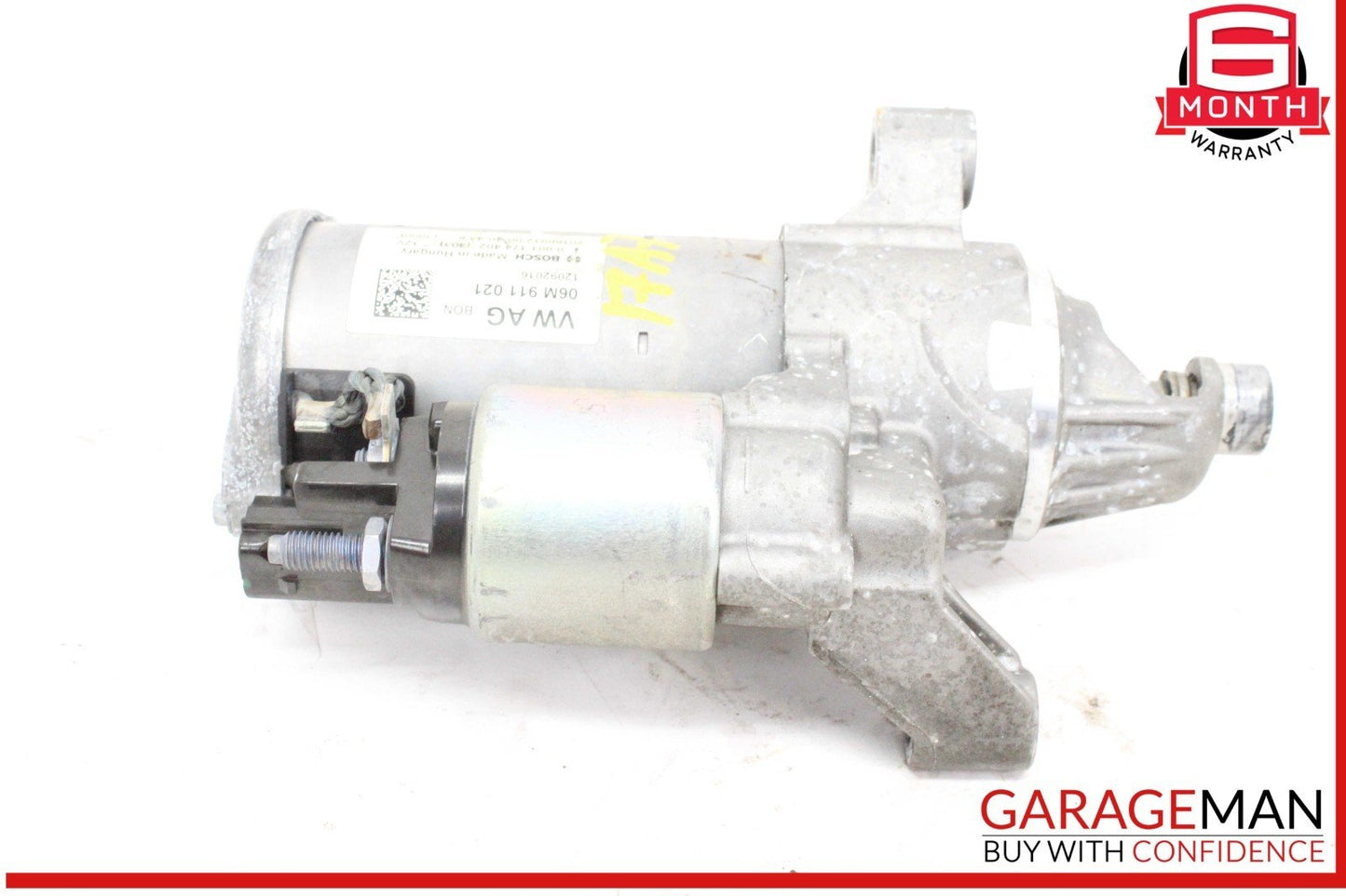 12-18 Audi A7 Engine Starter Motor Bosch 06M911021 OEM