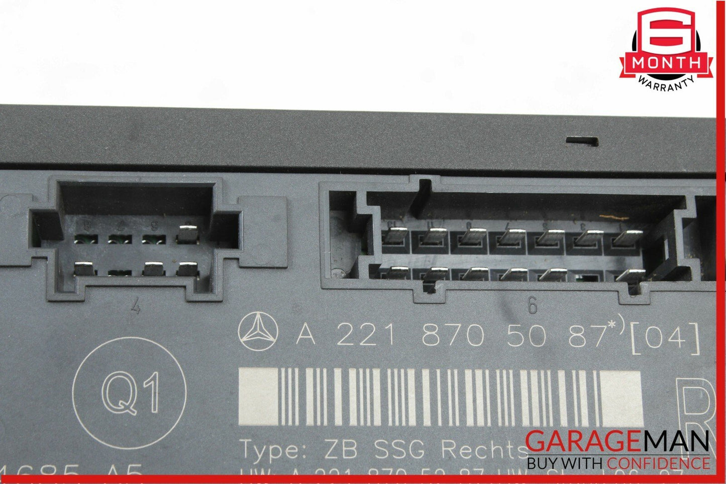 07-13 Mercedes W221 S350 S550 Front Right Passenger Side Seat Controller Module