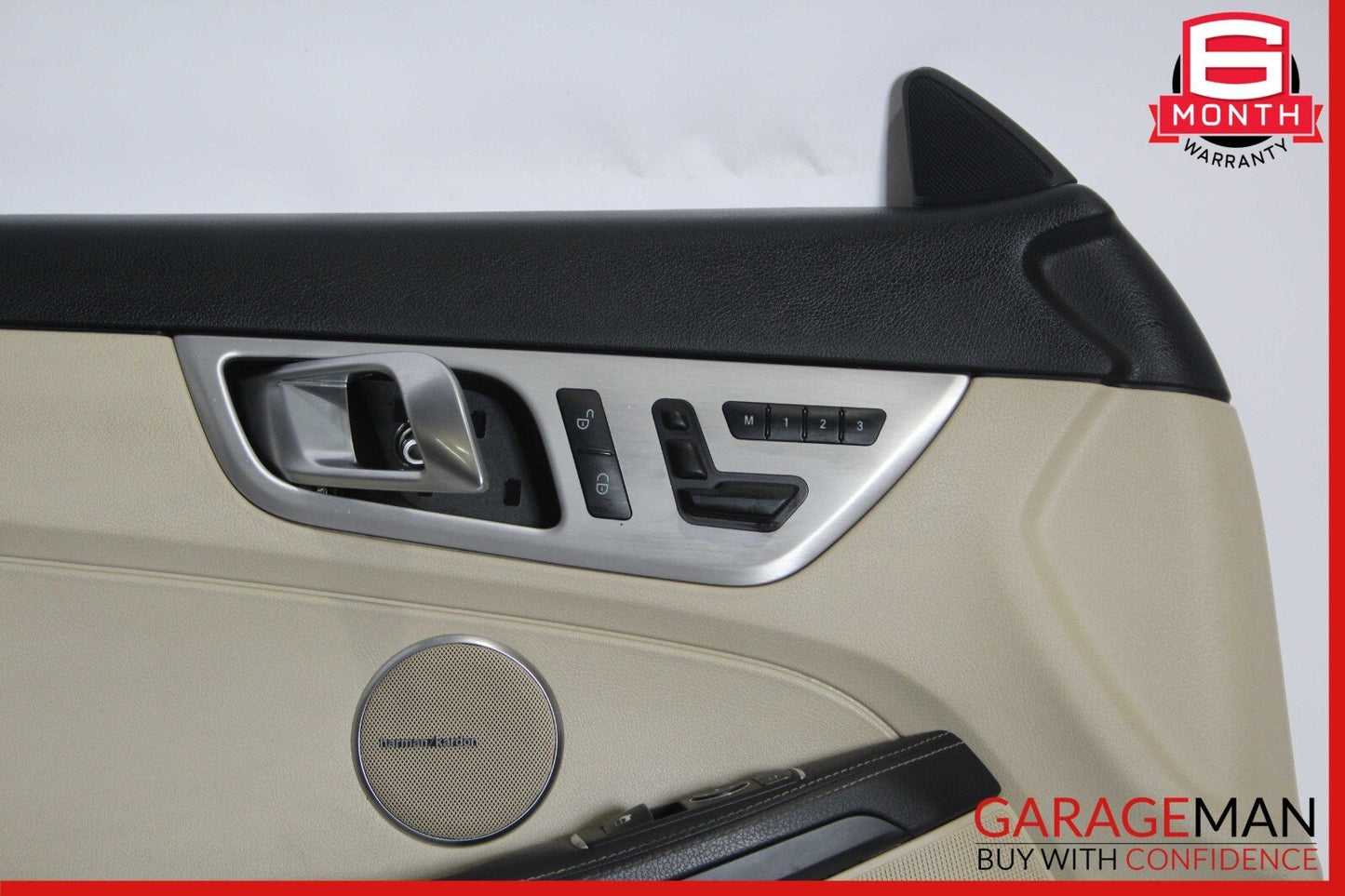 12-16 Mercedes R172 SLK250 Front Left Side Interior Door Panel Trim Cover Assy