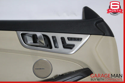 12-16 Mercedes R172 SLK250 Front Left Side Interior Door Panel Trim Cover Assy