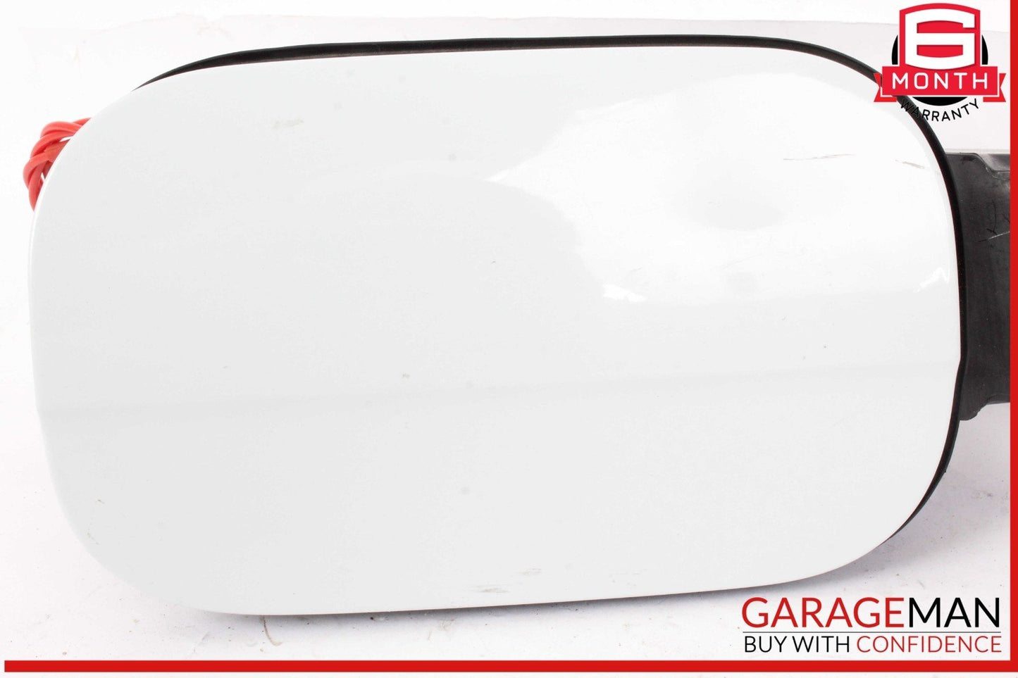 17-24 Audi Q7 Fuel Gas Tank Lid Door Flap Hinge White 4M0809906 OEM