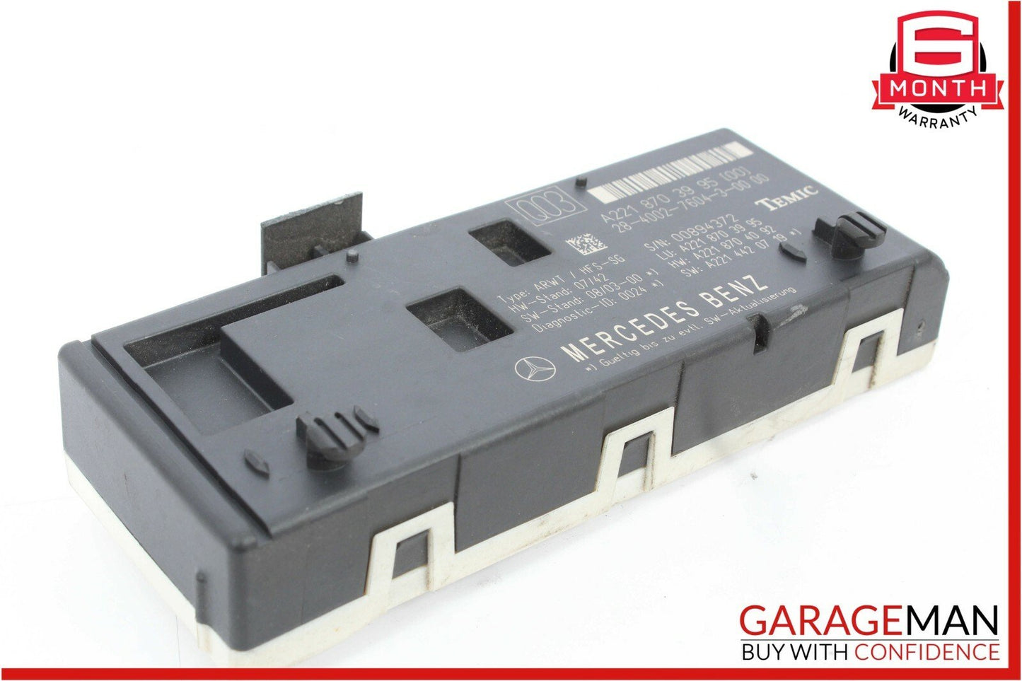 07-13 Mercedes W216 CL550 S550 Trunk Release Remote Open Close Module Unit OEM