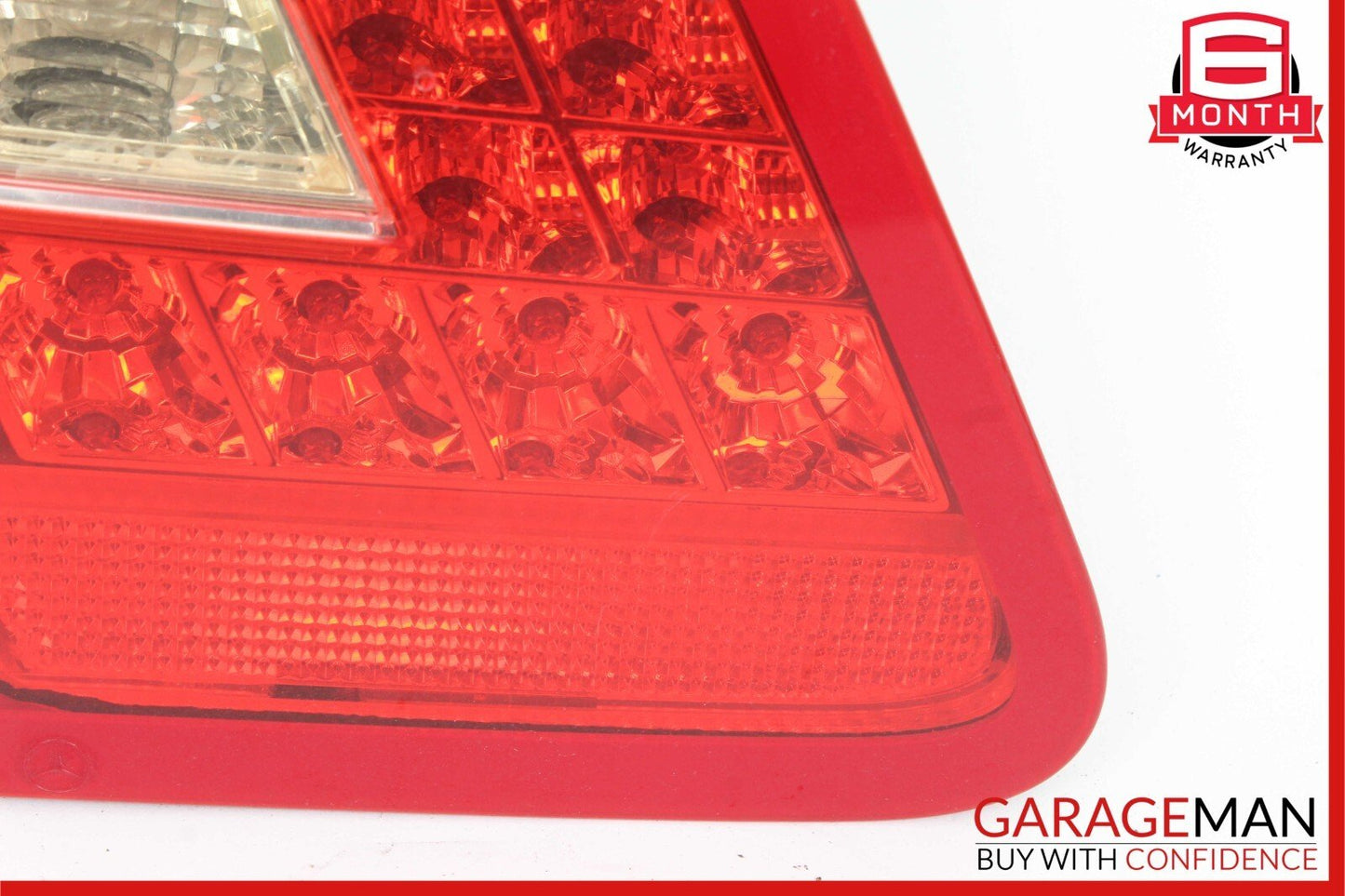 10-13 Mercedes W212 E350 E400 E63 AMG Sedan Rear Left Side Inner Tail Light Lamp