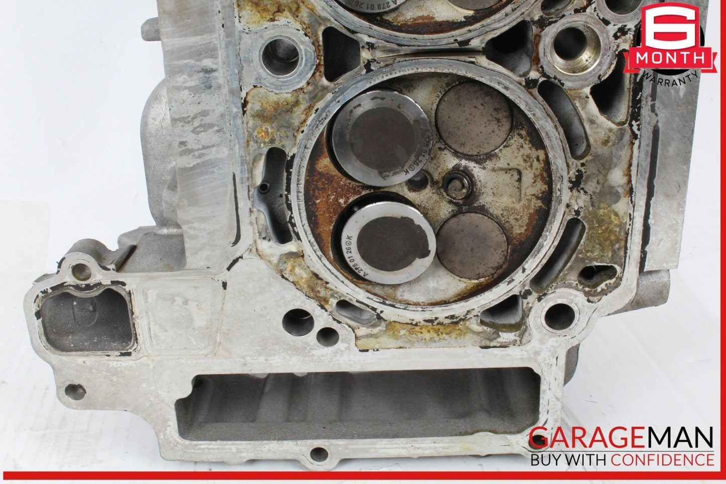 11-20 Mercedes W221 S550 CLS550 M278 4.6L Engine Cylinder Head Right OEM