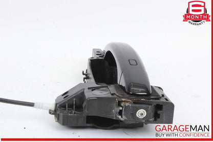 15-18 Audi Q3 Rear Left Driver Side Exterior Door Handle Black 8U0837885 OEM