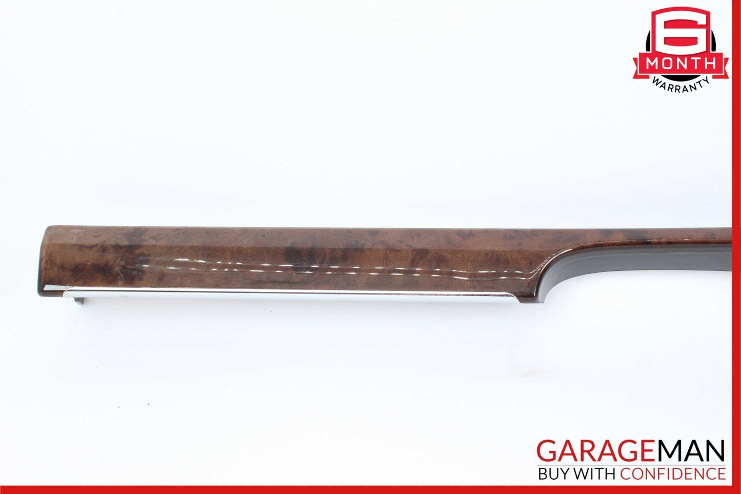 07-09 Mercedes W221 S450 S550 Front Dashboard Dash Trim Panel Cover Wood Bezel