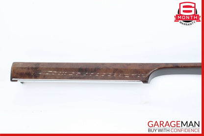 07-09 Mercedes W221 S450 S550 Front Dashboard Dash Trim Panel Cover Wood Bezel