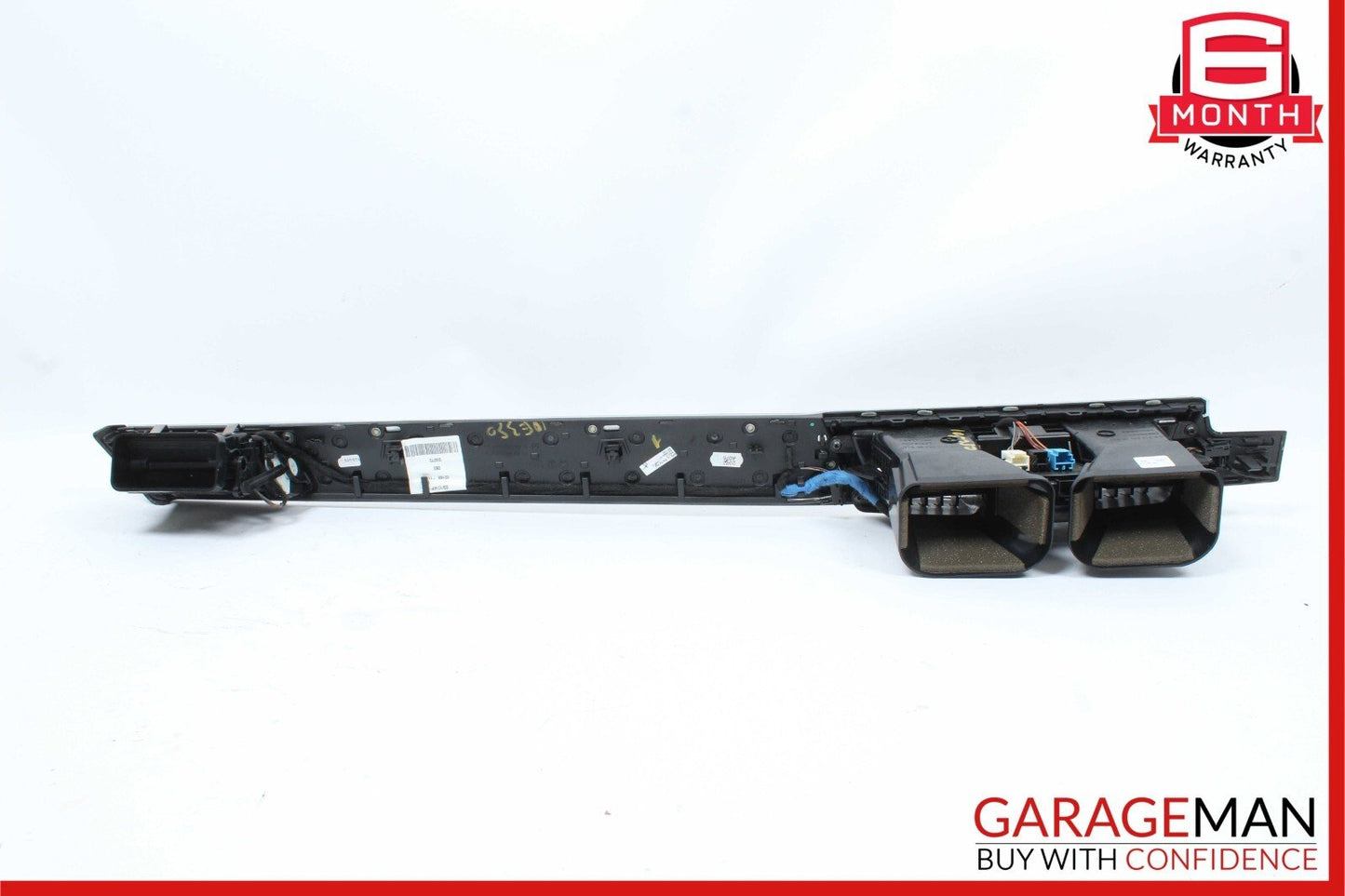 10-13 Mercedes W212 E350 Center Dash A/C Air Vent Hazard Light Trim Assembly OEM
