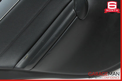 05-07 Mercedes W203 C230 C280 Sedan Rear Left Interior Door Panel Cover Black