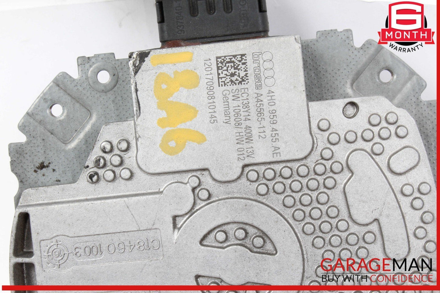 12-18 Audi A6 A7 Right Side Electric Cooling Fan Motor Brose 4H0959455AE OEM