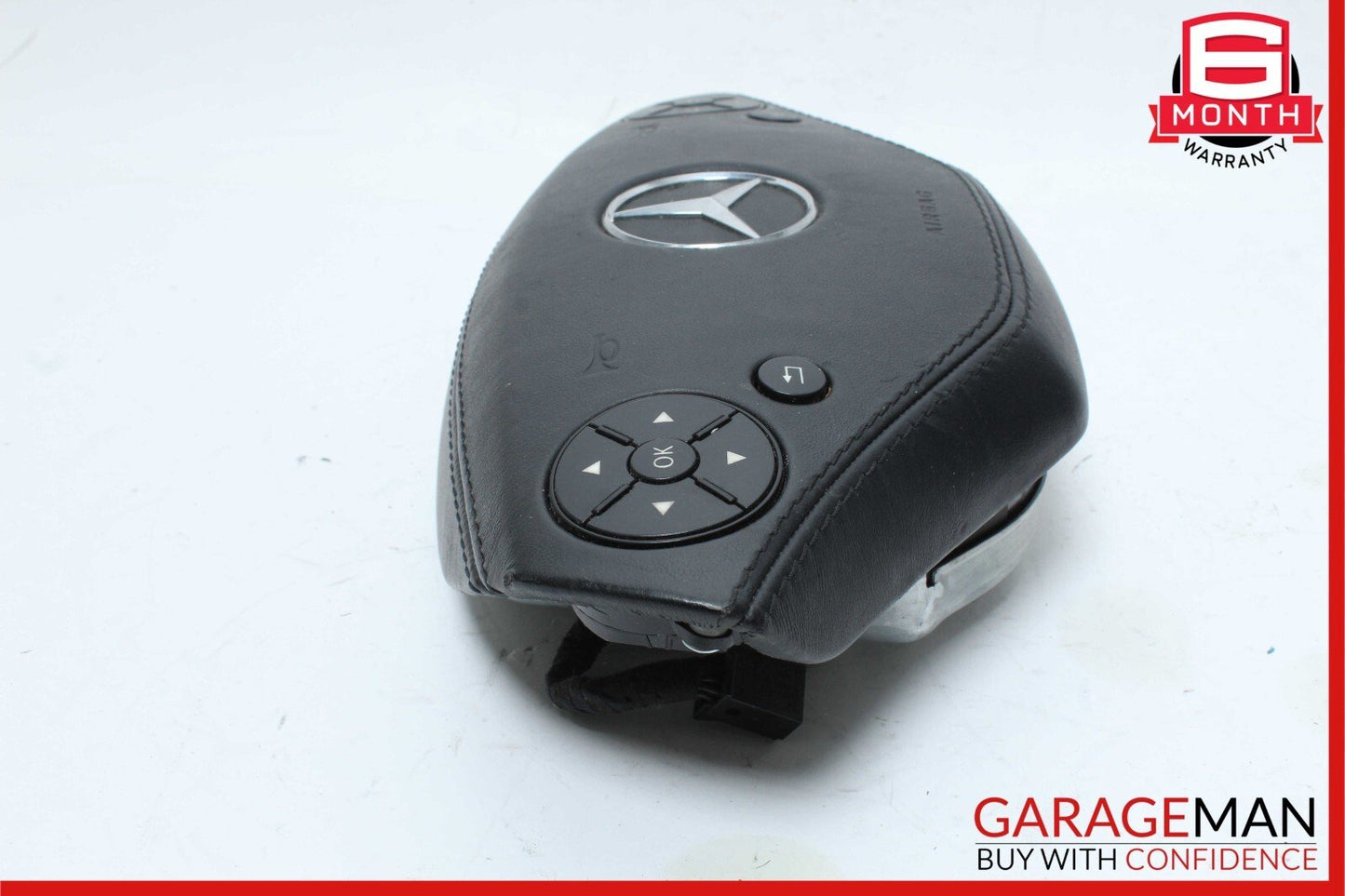 10-14 Mercedes W221 S550 CL600 CL550 Steering Wheel Airbag Air Bag Black