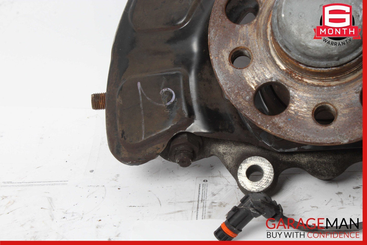 10-16 Mercedes W212 E350 Front Left Side Wheel Spindle Knuckle Hub Bearing OEM