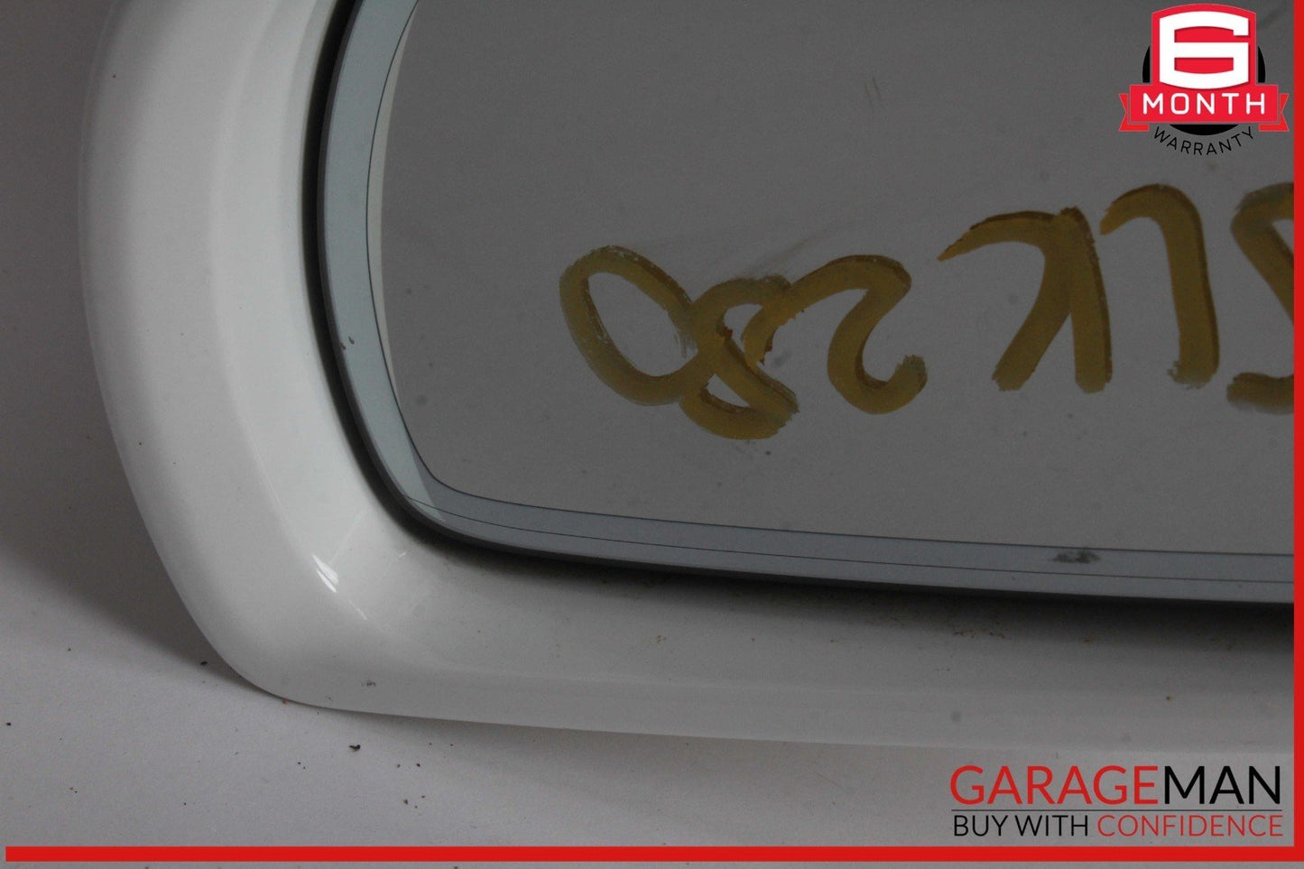 12-16 Mercedes R172 SLK250 SLK350 Front Left Side Door Rear View Mirror White