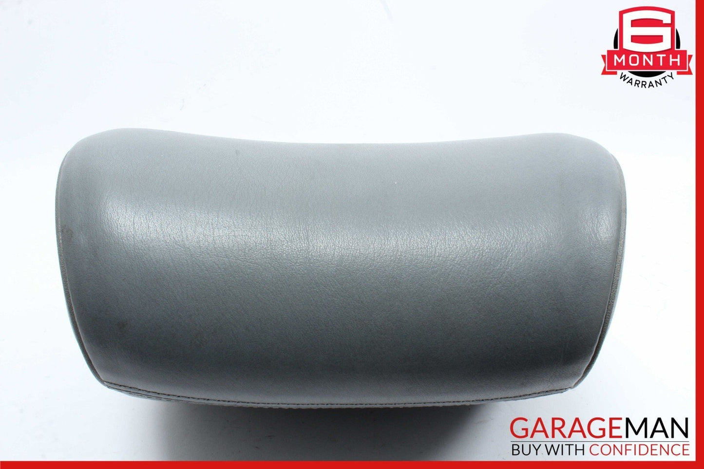 79-91 Mercedes W126 420SEL Front Left / Right Side Seat Headrest Head Rest Gray