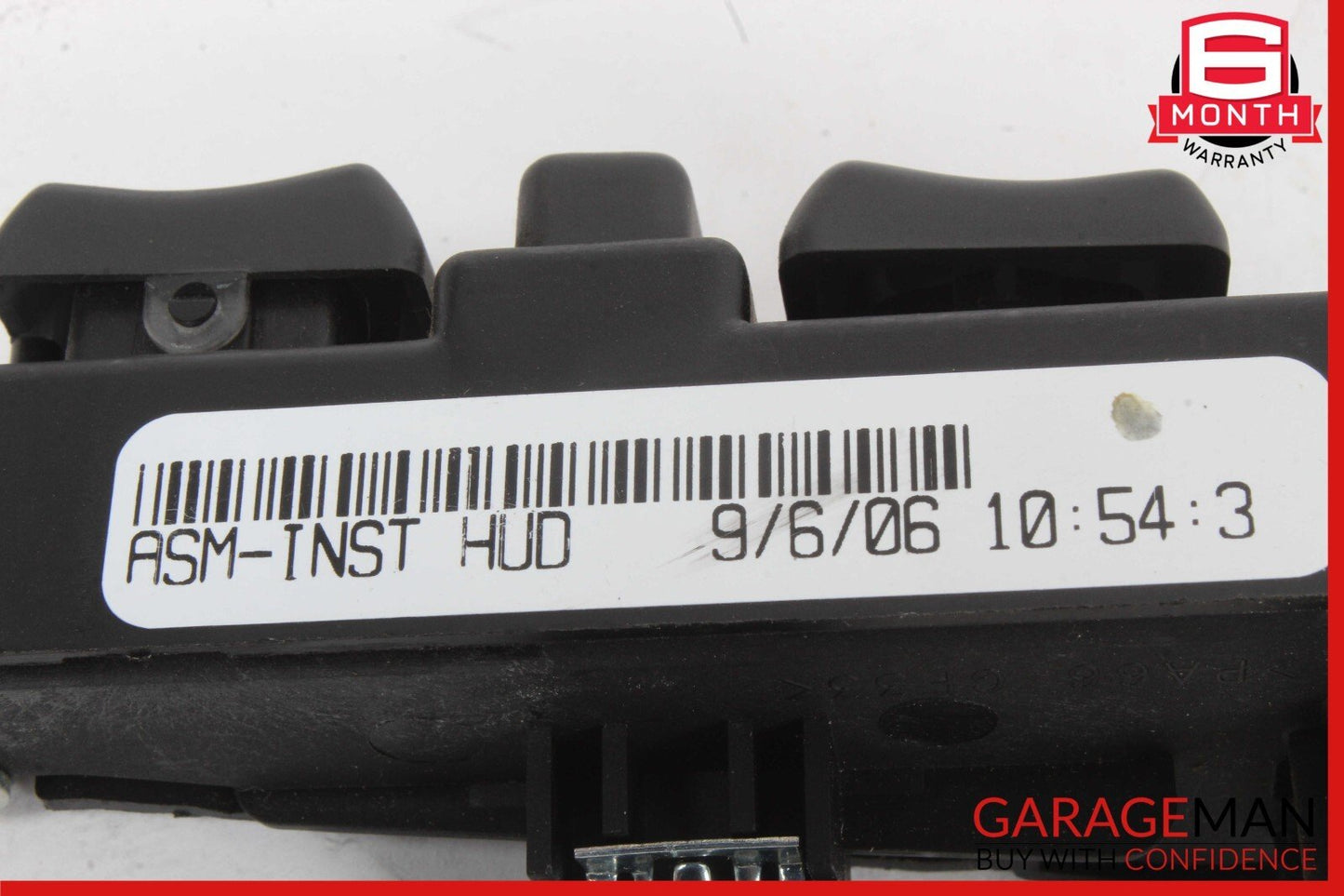 04-09 Cadillac XLR Head Up Display Switch Button 15251159 OEM