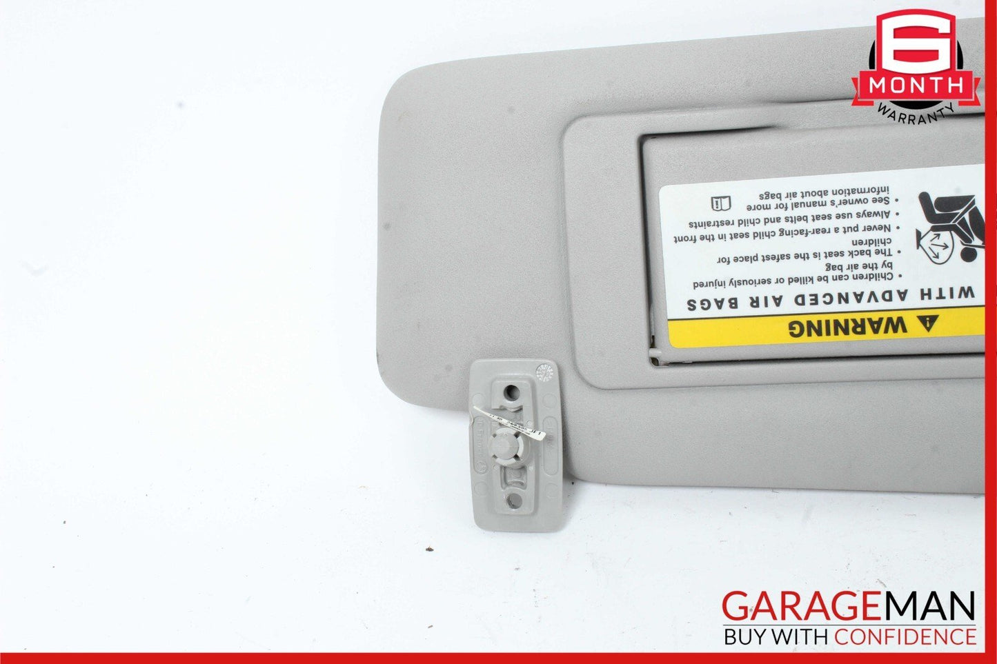 01-07 Mercedes W203 C230 Front Right Side Sun Visor Sun Shade Sunshade Grey OEM